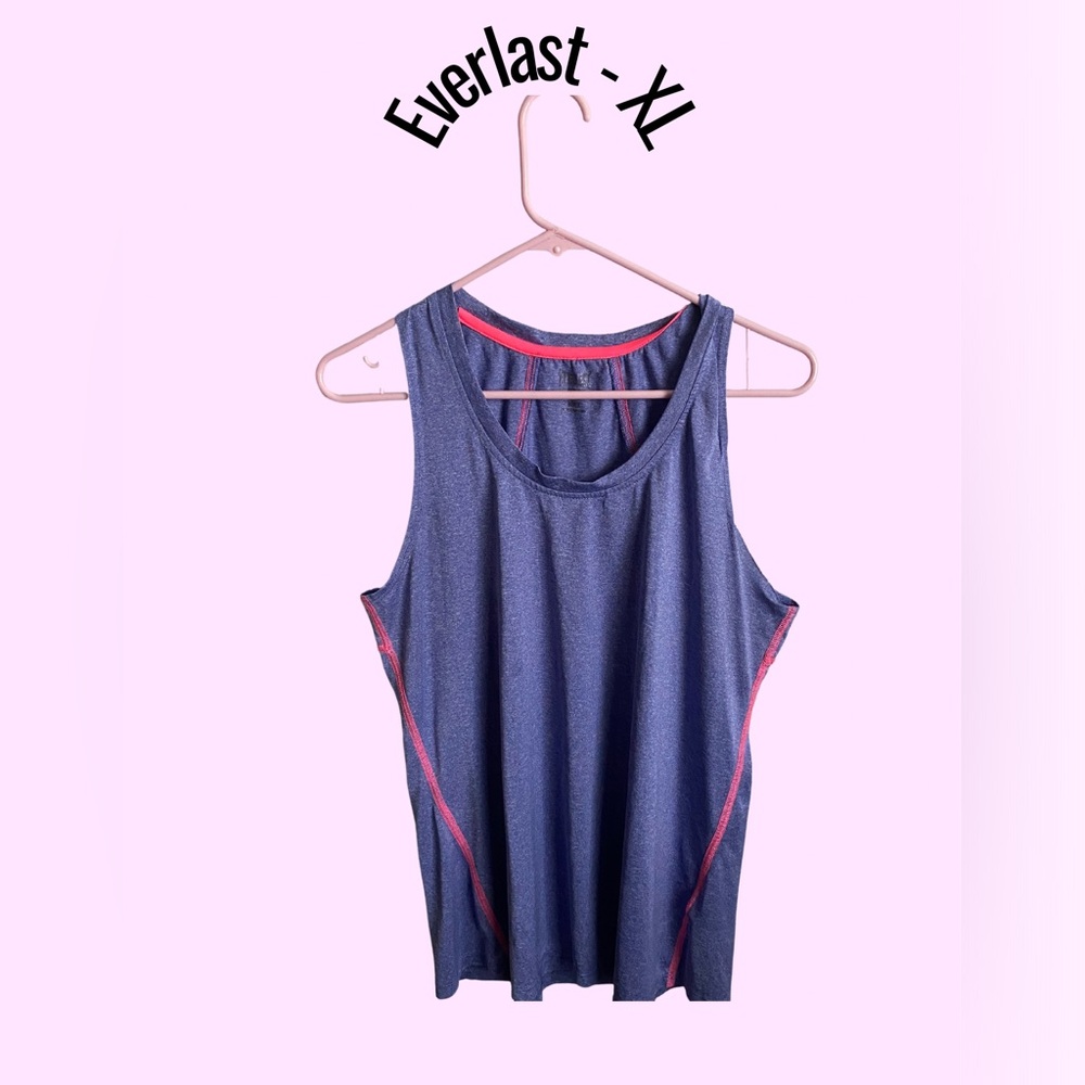 Everlast Women’s Workout Purple Tanktop | SIZE XL
